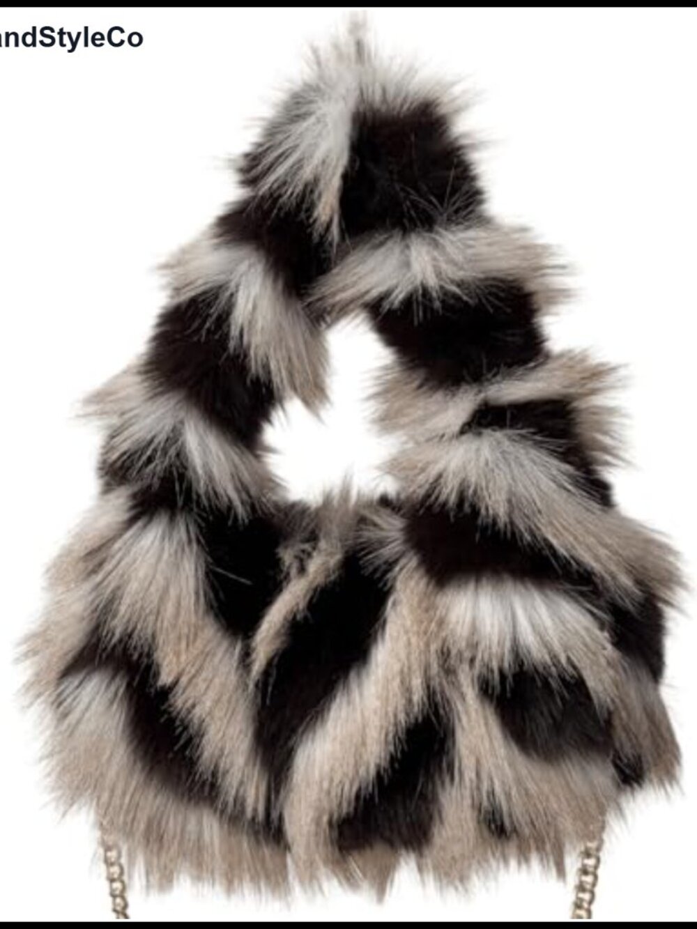 Faux Fur Hobo Tote Bag Lightweight Shoulder Crossbody Purse Women Handbag